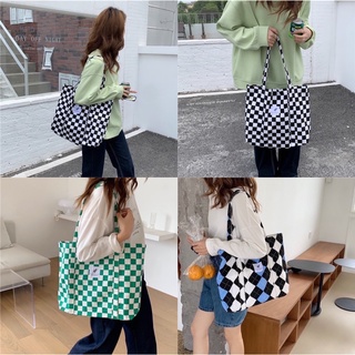 พร้อมส่ง กระเป๋าผ้า Square Tote bag 2 0 0 .-🧸🥞