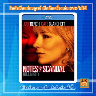 หนังแผ่น Bluray Notes on a Scandal (2006) บันทึกฉาวรักอันตราย Movie FullHD 1080p