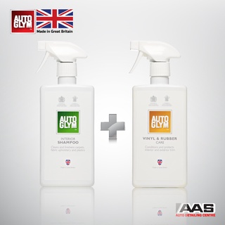 Autoglym Interior Shampoo 500 ml.+ Vinyl & Rubber Care 500 ml.