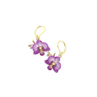 Good After Nine - Phalaen Earrings Purple ต่างหูฟาแลนสีม่วง