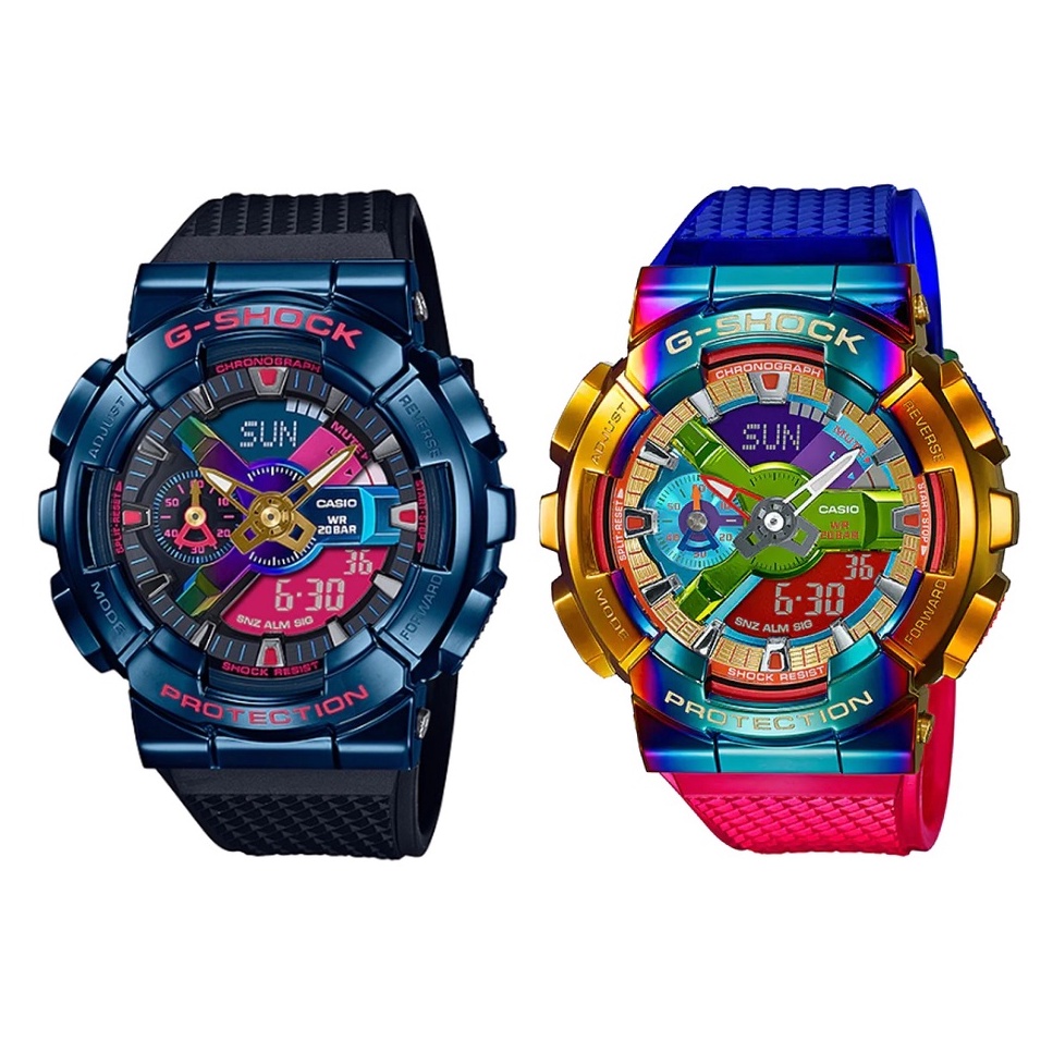 casio-g-shock-รุ่น-gm-110-gm-110rb-2a-gm-110sn-2a-gm-110rb-gm-110sn-limited-edition