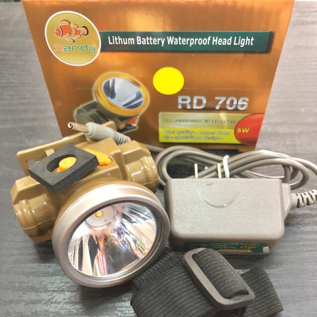 🔥 ไฟฉายคาดหัว Randy รุ่น RD 706 ไฟแรงแบตทน 🔥 | Shopee Thailand