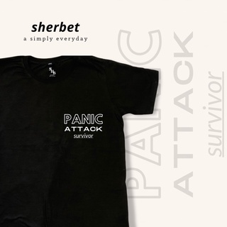 ใหม่ sherbettee|เสื้อยืดลาย panic