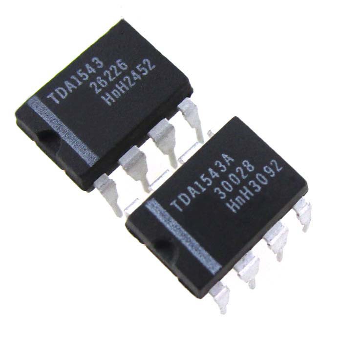 2pcs PHILIPS TDA1543 DIP-8 Dual 16-bit DAC economy version