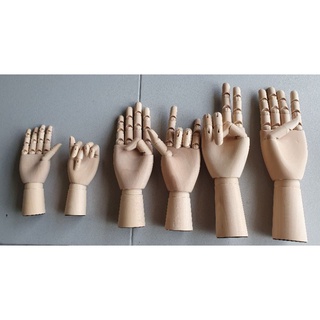 Hand Mannequin giorgion โมเดลมือ มือขวา มือซ้าย ขนาด12,10 และ 7 นิ้ว