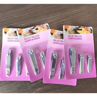 Saludy belleza Nail clipper set ชุดกรรไกรตัดเล็บ 3 ขนาด