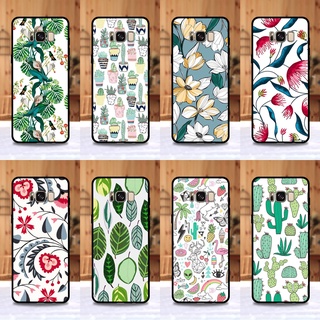 เคส Samsung S8 plus ลายดอกไม้ ขอบนิ่มหลังแข็ง เคสมือถือ เคสโทรศัพท์ Case เคส TPU ขอบนิ่มหลังแข็ง ไม่ขูดตัวเครื่อง