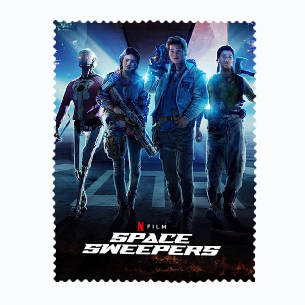 ผ้าเช็ดแว่นตา เช็ดเลนส์ ผ้าไมโครไฟเบอร์ Space Sweepers ซงจุงกิ คิมแทรี ...