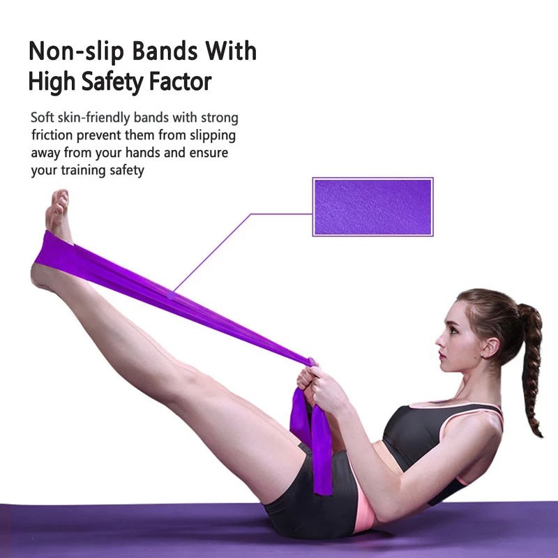 150-cm-ยางยืดออกกำลังกาย-โยคะ-พิลิทิส-ยางยืดพิลาทิส-ยางยืดโยคะผ้ายางยืดออกกำลังกายโยคะ-elastic-yoga-band-ช่วยลดไขมัน