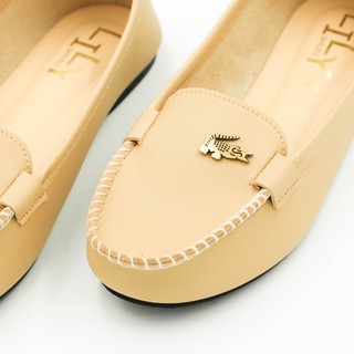 ภาพขนาดย่อของภาพหน้าปกสินค้าSize 33-40 รองเท้าคัทชู อะไหล่จระเข้น้อย หนังนิ่ม Lily Shoes จากร้าน seuseu บน Shopee