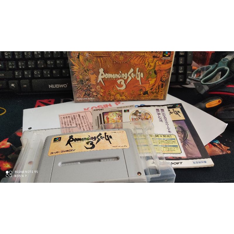 ตลับแท้-งานกล่อง-เกมส์-romancing-saga-3-เครื่อง-super-famicom-พร้อมคู่มือ-สภาพสวย-น่าสะสม