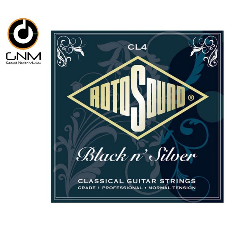 rotosound-cl4-black-n-silver-สายกีต้าร์คลาสสิค-รุ่น-cl4-28-45-สีดำ