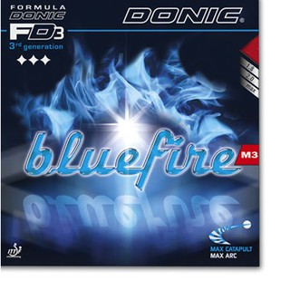 ภาพหน้าปกสินค้ายางปิงปองยี่ห้อ DONIC รุ่น BLUEFIRE M3 ซึ่งคุณอาจชอบราคาและรีวิวของสินค้านี้