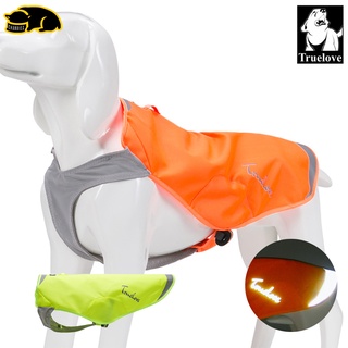 💖พร้อมส่ง💖C196 TRUELOVE TH เสื้อสุนัข สะท้อนแสงสัตว์เลี้ยง แถบสะท้อนแสง3M สามจุด มองเห็นได้ชัดเพิ่มความปลอดภัยให้สุนัข