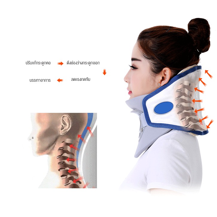 cervical-correction-เครื่องปรับดึงกระดูกคอแพทย์บำบัดเครื่องดึงยืดเติมลมปรับฐานกระดูกคอ