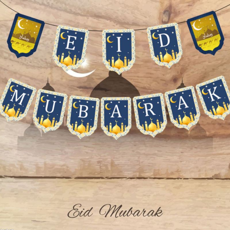 ป้ายวันอีด-eid-mubarak-กระดาษแข็ง