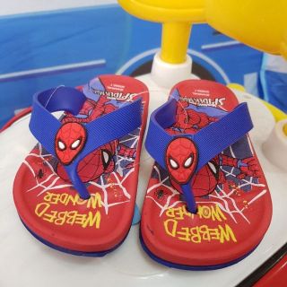 รองเท้าแตะหูหนีบเด็ก Kenta ลาย Spider-man SD836 หัวกลาง size 24 - 35.