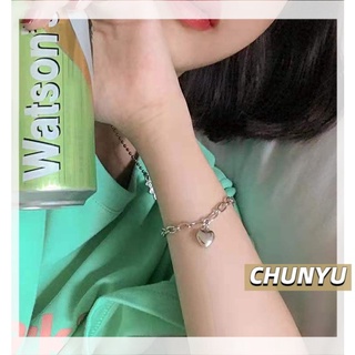 สินค้า CHUNYU สร้อยข้อมือผู้หญิงอินดีไซน์เฉพาะจี้สร้อยข้อมือแบบเรียบง่ายและหลากหลาย 162