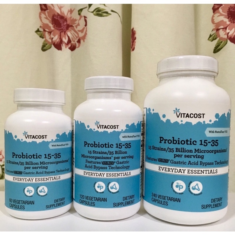 Vitacost Probiotic 15 35 Billion 240 Capsules