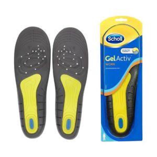 scholl-gelactiv-แผ่นรองรองเท้าสำหรับผู้ชายและผู้หญิง