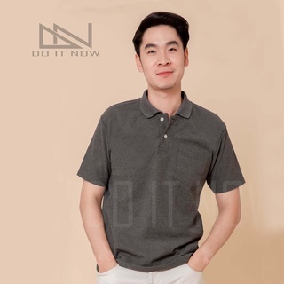 สินค้า 🔥สีเทาท็อปดำ🔥 เสื้อโปโล (ชาย) By Doitnow  สินค้าคุณภาพ จากแห่งผลิตโดยตรง!!