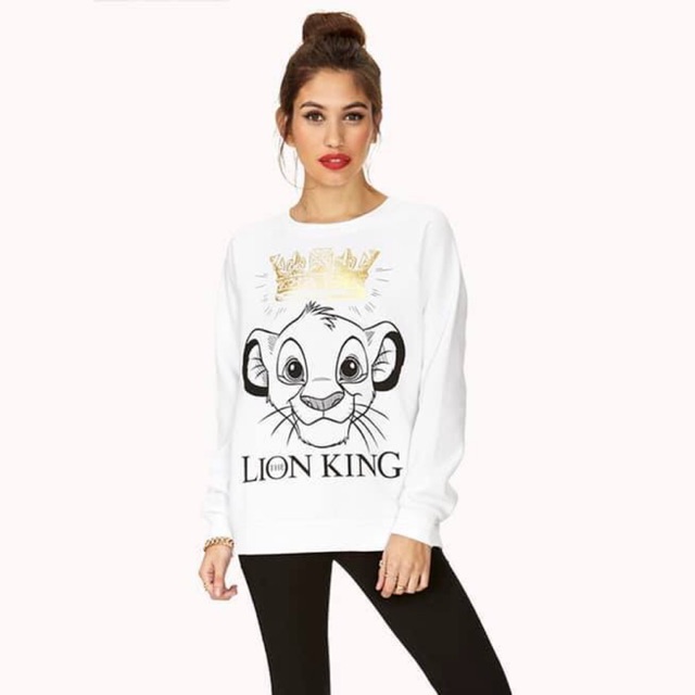 Forever21 sweater Lion king Shopee Thailand