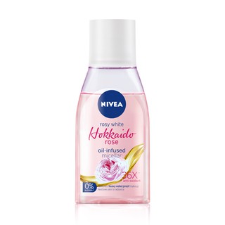 นีเวีย โรซี่ ไวท์ ฮอกไกโด โรส ออย อินฟิวส์ ไมเซล่า nivea rosy white Hokkaido rose micellar water