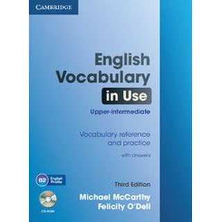 DKTODAY หนังสือ ENGLISH VOCAB.IN USE UPPER-INTER +ANS&amp;CD-ROM(3ED)