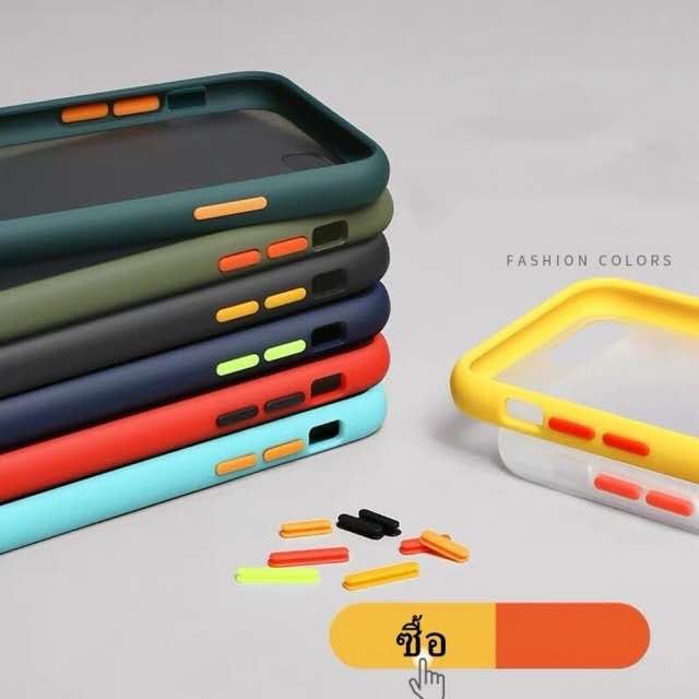 เคสขอบสี-ใช้สำหรับ-infinix-smart7-hot30-hot30i-infinix-hot20play-hot20i-hot20s-infinix-note12-note12pro-เคสกันกระแทก