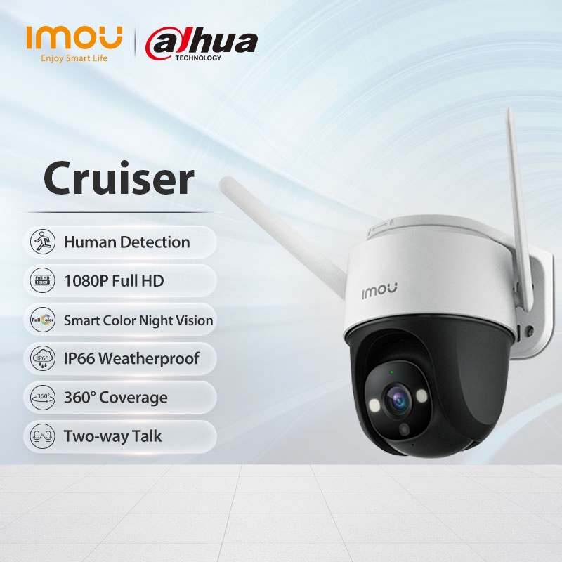 ภาพหน้าปกสินค้า️กล้องวงจรปิดไร้สาย ️Dahua IMOU Cruiser 4MP (IPC-S42FP-D) ภาพสี 24 ชม. Full Color, WiFi, Two-Way Talk จากร้าน hardware_corner บน Shopee