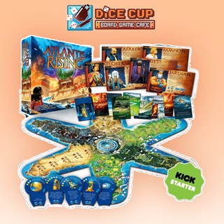 [ของแท้] Atlantis Rising (2nd Edition) &amp; Deluxe Component Pack Board Game