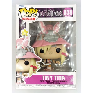 Funko Pop Tiny Tinas Wonderlands - Tiny Tina #858 (กล่องมีตำหนินิดหน่อย)