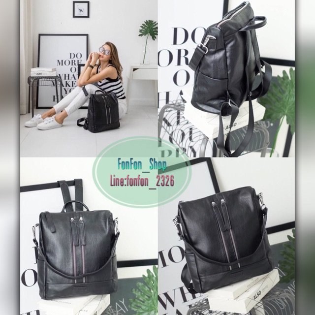 แท้outlet จากแบรนด์ KEEP รุ่น Kyla 2zipper backpack | Shopee Thailand