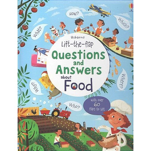 dktoday-หนังสือ-usborne-lift-the-flap-q-amp-a-about-food-age-4