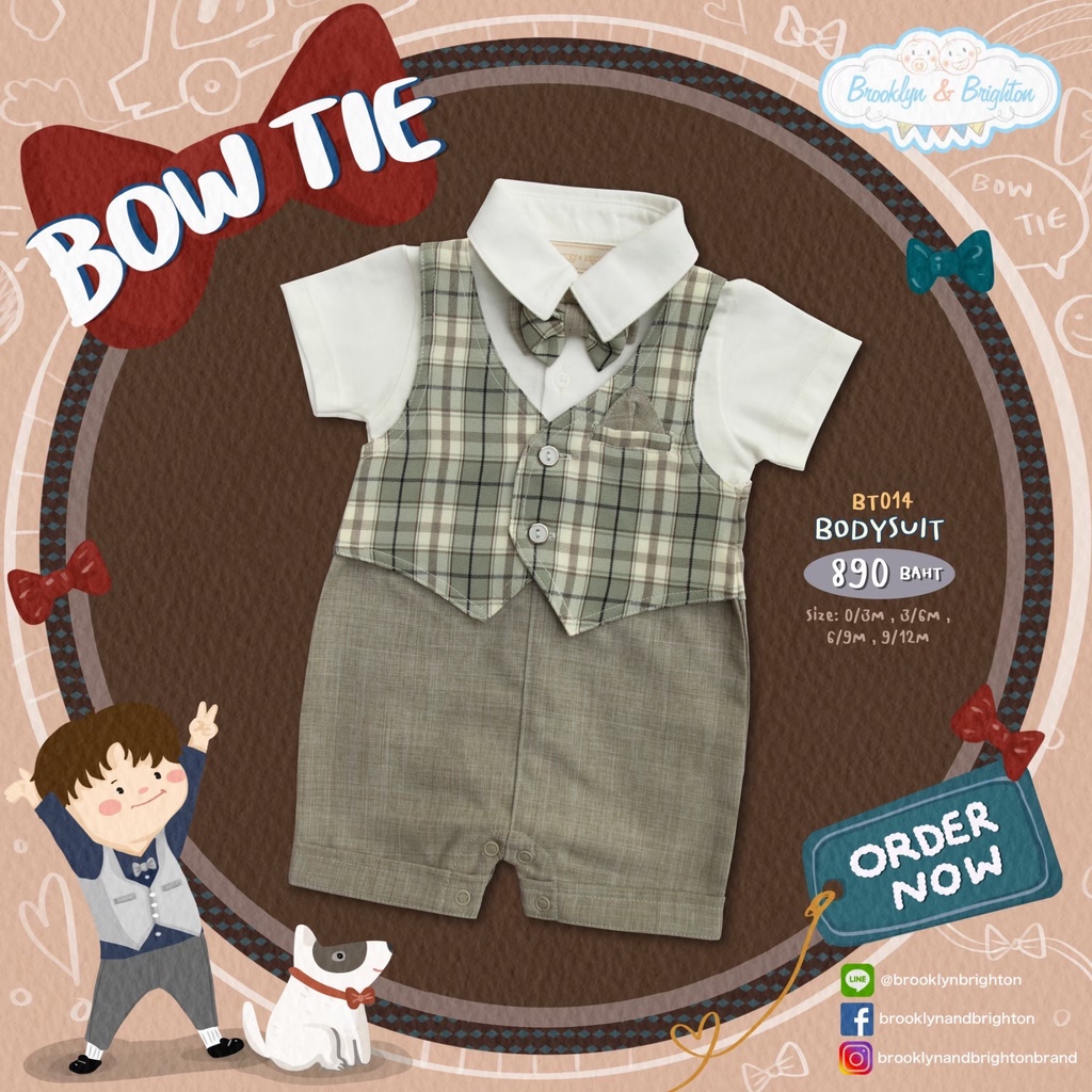 bow-tie-romper-ชุดออกงานเด็กชาย-หูกระต่าย-รอมเปอร์-link-1