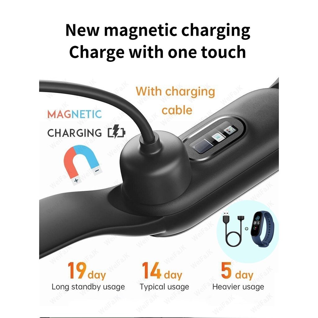 new-m6-นาฬิกาอัจฉริยะฟิตเนสแทรคเกอร์-วัดอัตราการเต้นหัวใจ-กันน้ำพร้อมส่งจากไทย