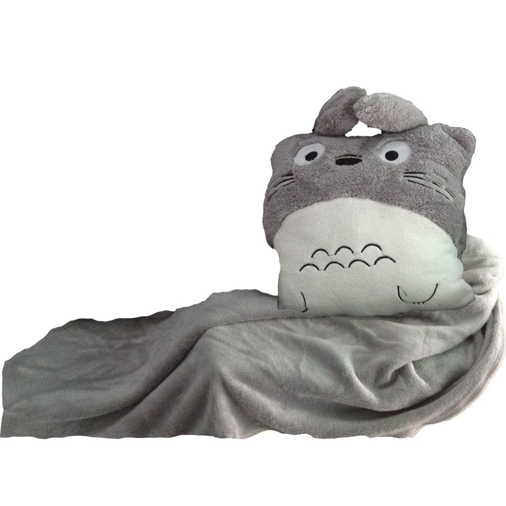 หมอนผ้าห่ม-ตุ๊กตา-โตโตโร่-4-in-1-totoro-doll-pillow