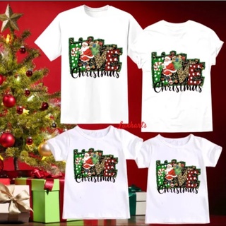 CUSTOMIZED CHRISTMAS / NEW YEAR family tshirtเสื้อยืดผู้หญิง