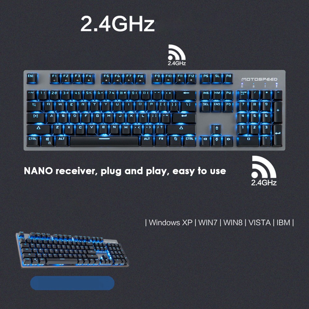 คีย์บอร์ดเล่นเกมไร้สาย-motospeed-gk-89-2-4-ghz