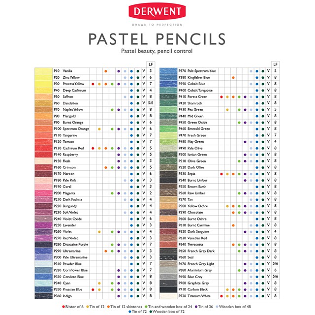 derwent-สีไม้ชอลค์-72-สี-pastel-pencils-72-colours