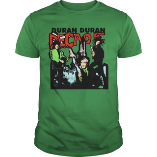 เสื้อยืดโอเวอร์ไซส์เสื้อยืด พิมพ์ลาย Duran Duran Decade1 สําหรับผู้ชายS-5XL