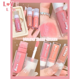 【Lovelin】บลัชออน เนื้อลิขวิด โมโนโครม ธรรมชาติ เนื้อฝุ่น สีม่วง สําหรับผู้หญิง