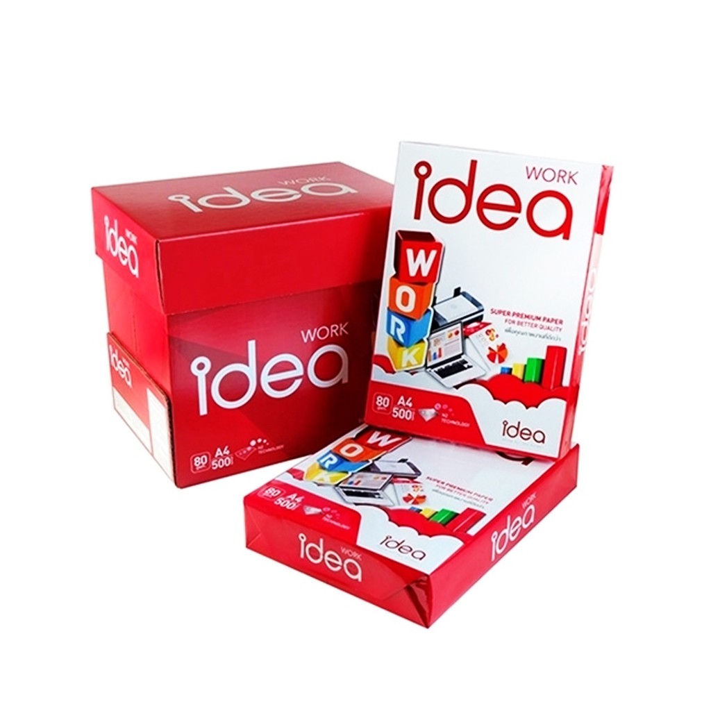 idea-work-กระดาษถ่ายเอกสาร-a4-5-รีม-กล่อง-80-แกรม-ขายเป็นลัง