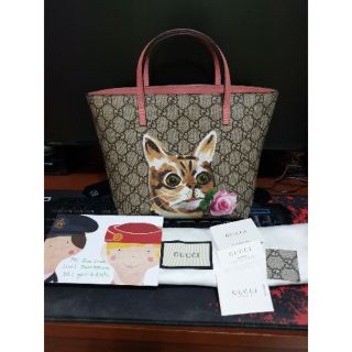 Gucci kid cat tote ลายหายาก