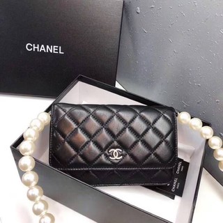 💕💕Sale2,490 👌Chanel pearl onchain bag with lamb skin  ——— Size | 19*3.5*12CM