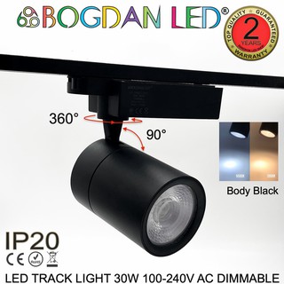 LED BL-Track light 30W 220VAC Dimmerble ไฟติดรางไฟแทรกไลท์สำหรับเคาน์เตอร์สินค้า ใช้ภายในหรืองานแสดงสินค้า รุ่นหรี่ไฟได้