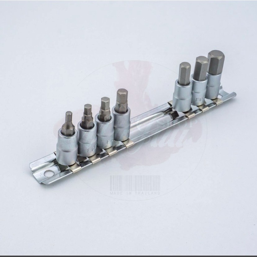 FORCE 2073S ชุดบ๊อกซ์เดือย1/4" 6PT/ นิ้ว 7ชิ้น | Shopee Thailand