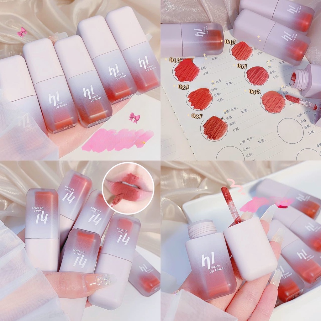 horloriy-ins-ลิปสติก-เนื้อครีม-ทรงสี่เหลี่ยม-ติดทนนาน
