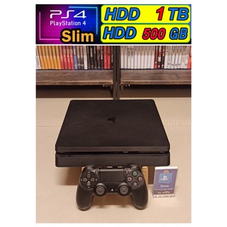 PS4 Console : Ps4 Slim (500GB/1TB) fw11.00 **ไม่มีกล่อง**