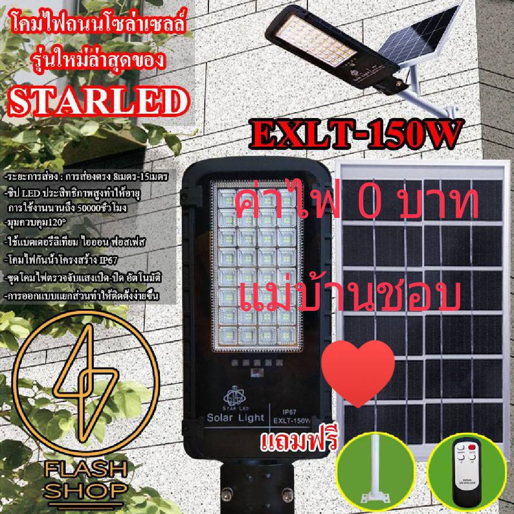 12-12-ถูกที่สุด-โคมไฟถนนโซล่าเซลล์-solar-light-led-150w-250w-500w-ไฟสว่างมาก-ไฟโซล่าเซลล์ไฟพลังงานแสงอาทิตย์-แยกแผง